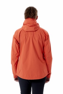 RAB Downpour Plus Jacket 2.0 mujer Red Grapefruit